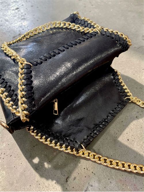 Borsa catene classic SETTEBÌ | B001NERO/ORO