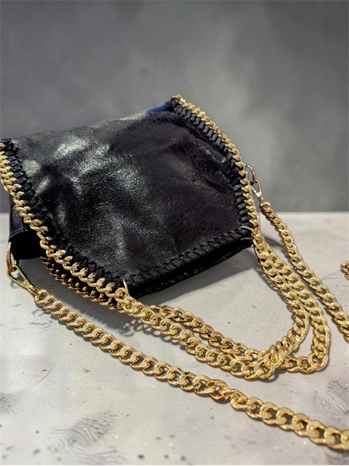 Borsa catene classic SETTEBÌ | B001NERO/ORO