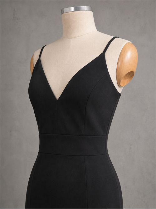 Abito sirena spallino SETTEBÌ | ABI019NERO