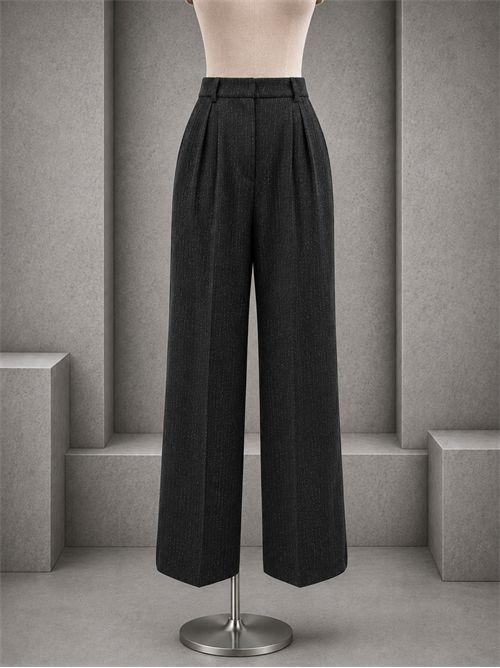 Completo gessato lurex KONTATTO | CO230FNERO