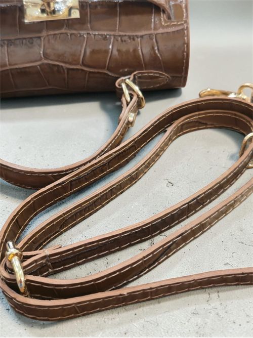 Bauletto crock glossy SETTEBÌ | B182CUOIO