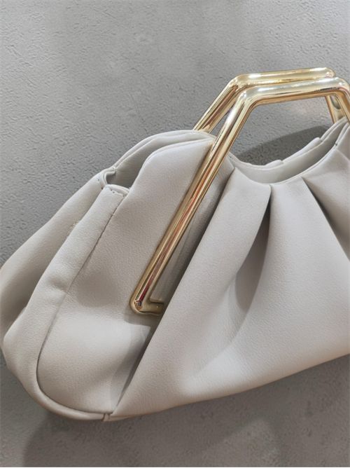 Clutch drappeggio SETTEBÌ | B206GHIACCIO