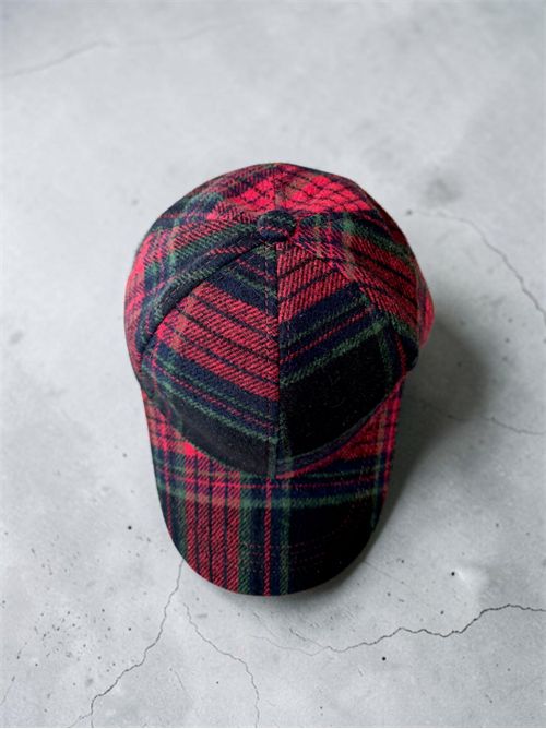 cappello check SETTEBÌ | CAP05ROSSO