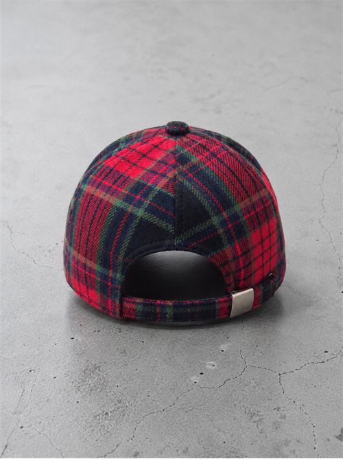 cappello check SETTEBÌ | CAP05ROSSO