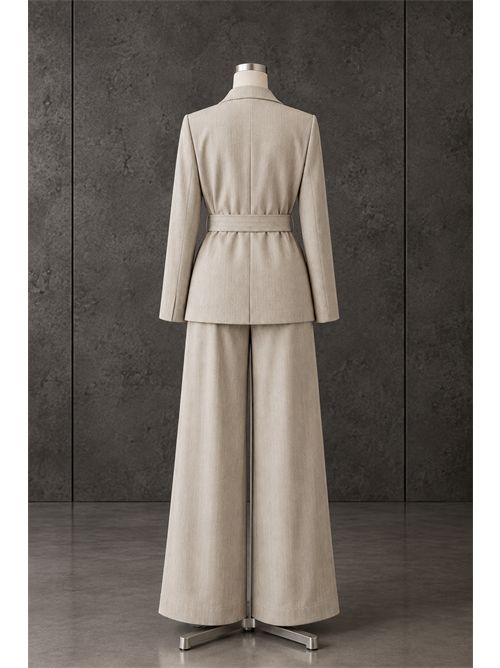 Tailleur kimono gessato micropaillettes KONTATTO | MA6013CCOLONIALE