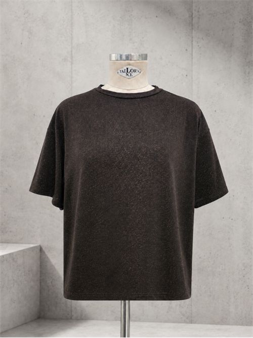 t-shirt lurex girocollo KONTATTO | MR6008CFONDENTE