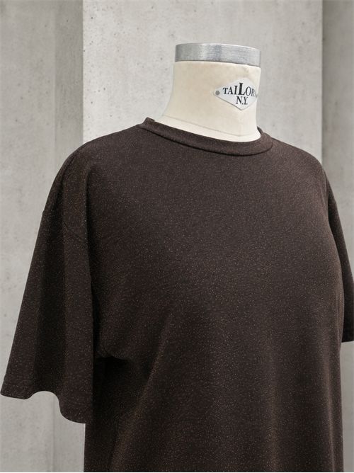 t-shirt lurex girocollo KONTATTO | MR6008CFONDENTE
