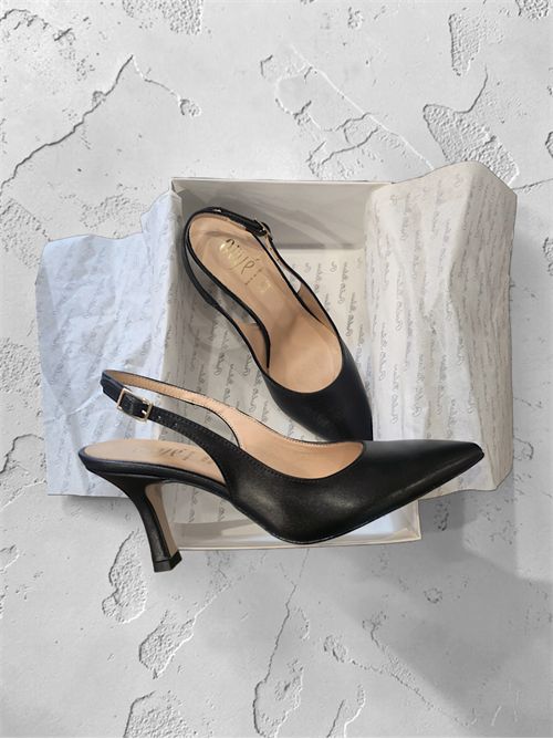 slingback in pelle OVYÈ | CALZ030NERO