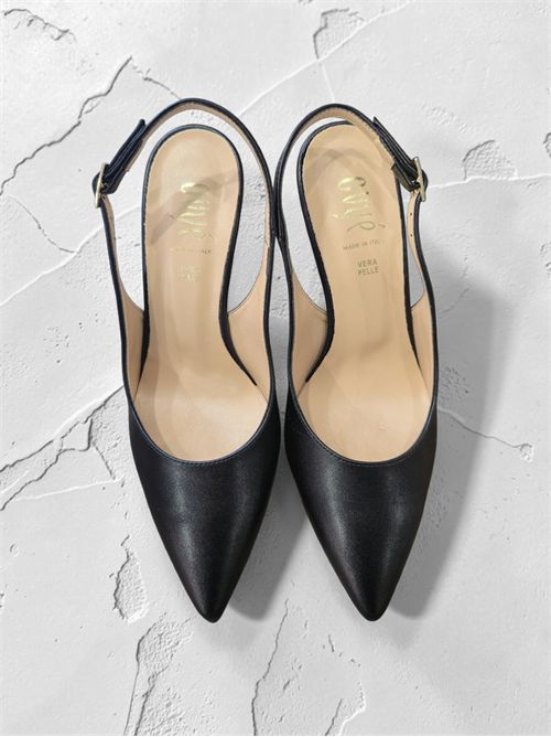 slingback in pelle OVYÈ | CALZ030NERO