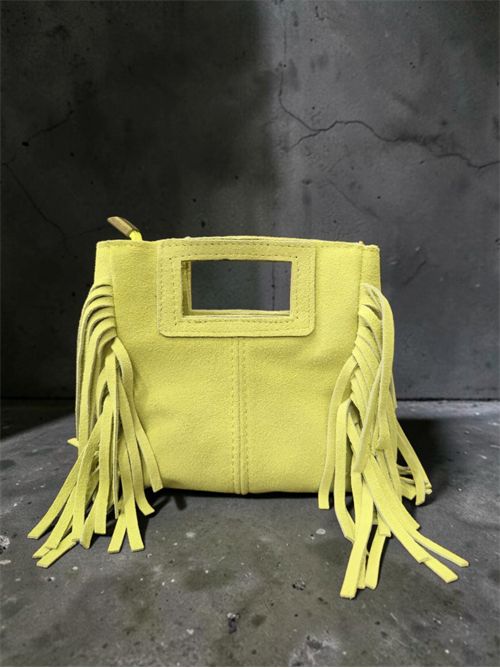 Mini bag suede con frange SETTEBÌ | B180ACIDO