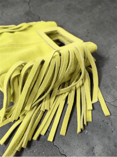 Mini bag suede con frange SETTEBÌ | B180ACIDO