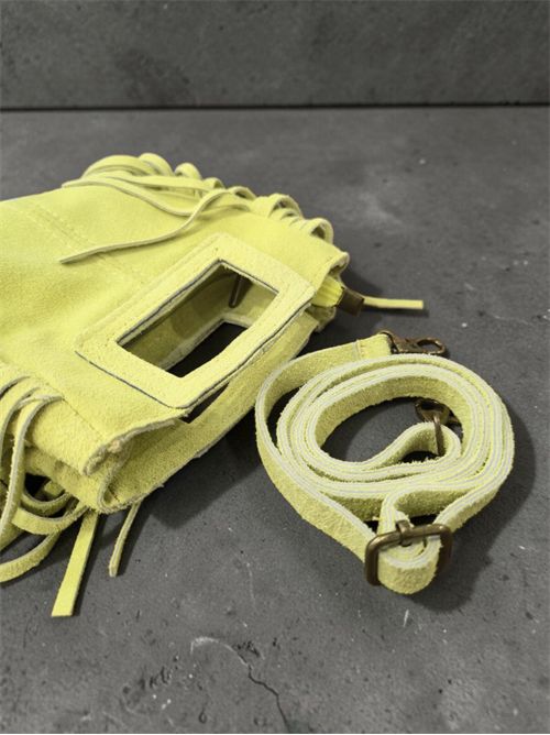Mini bag suede con frange SETTEBÌ | B180ACIDO