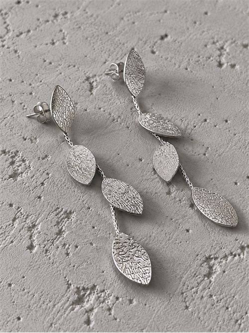 orecchini autumn leaves SETTEBÌ | ORE02ARGENTO