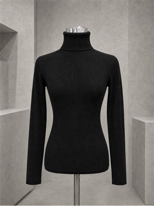 dolcevita costine viscosa KONTATTO | 3M0117NERO