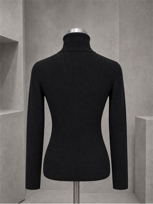 dolcevita costine viscosa KONTATTO | 3M0117NERO