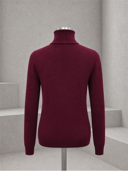 dolcevita viscosa rasata KONTATTO | 3M0124BURGUNDY
