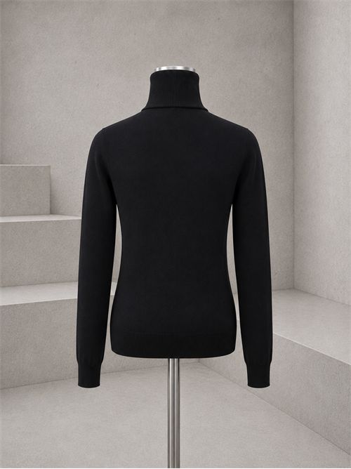 dolcevita viscosa rasata KONTATTO | 3M0124NERO