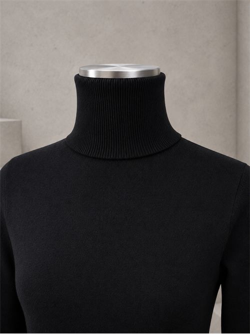 dolcevita viscosa rasata KONTATTO | 3M0124NERO