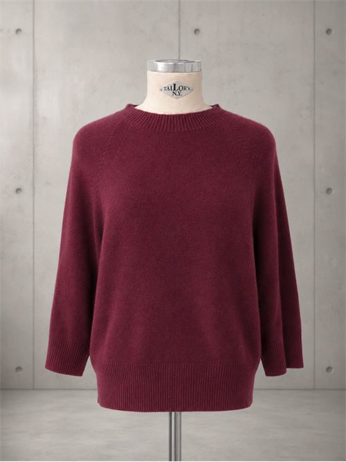 maglioncino over manica kimono KONTATTO | 3M1736CBURGUNDY