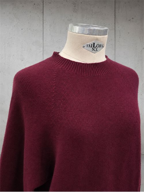 maglioncino over manica kimono KONTATTO | 3M1736CBURGUNDY