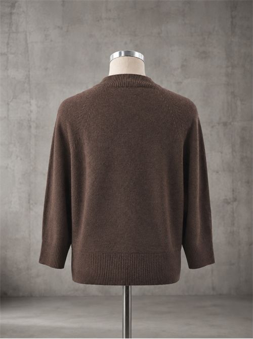 maglioncino over manica kimono KONTATTO | 3M1736CCIOCCOLATO
