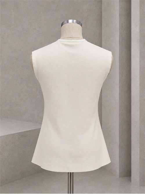 top peplum in maglina KONTATTO | 3M1843CPANNA