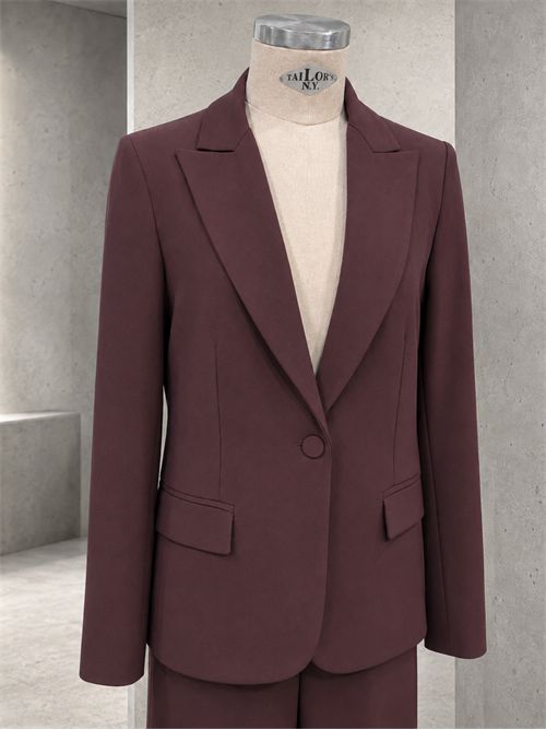 tailleur fluido foderato KONTATTO | MA4000CBURGUNDY