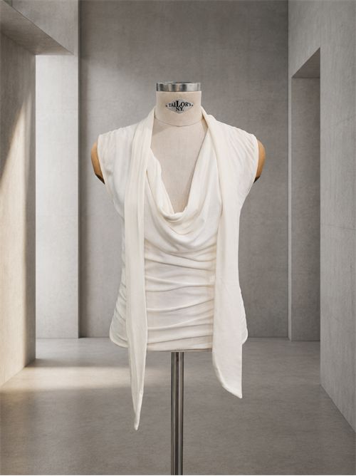 top foulard misto lana KONTATTO | MR7006CPANNA