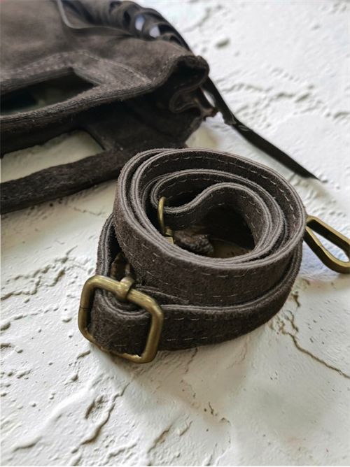 Mini bag suede con frange SETTEBÌ | B180ESPRESSO
