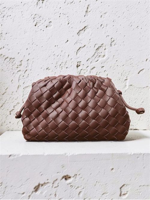 mini pouch bag intreccio vegan SETTEBÌ | B217MOGANO