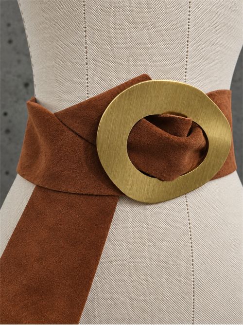 fusciacca bold in suede SETTEBÌ | CINT02TABACCO