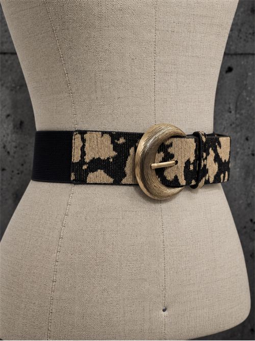 cintura jacquard SETTEBÌ | CINT07CARAMELLO